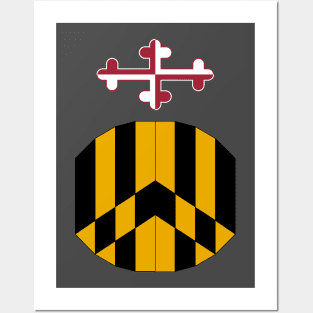 Captain Maryland Posters and Art